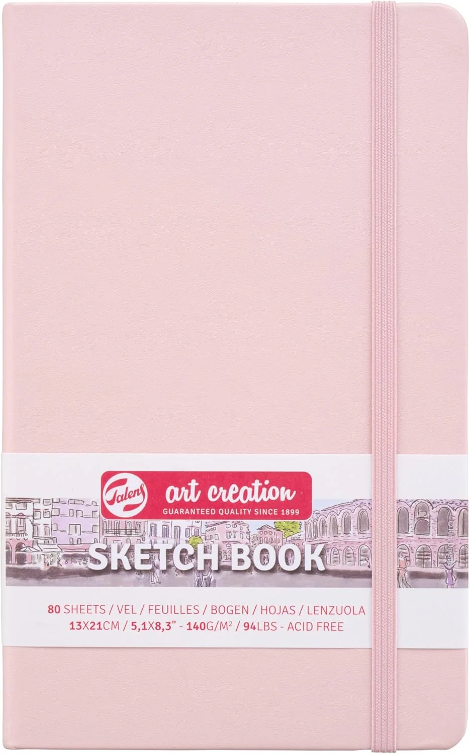 Libreta De Dibujo Y Acuarela (Sketchbook) - 13x21cm